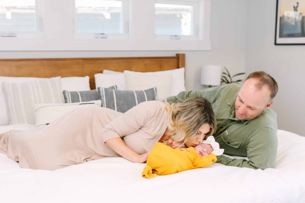In-home newborn photography