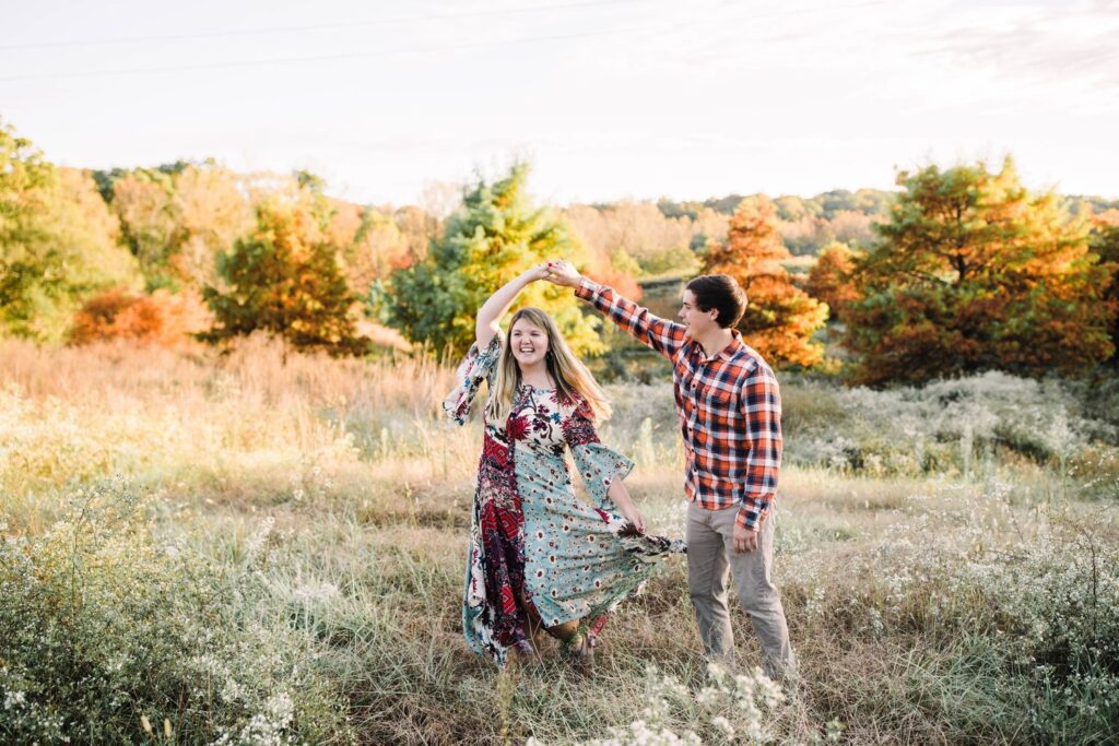 South Carolina Botanical Gardens engagement