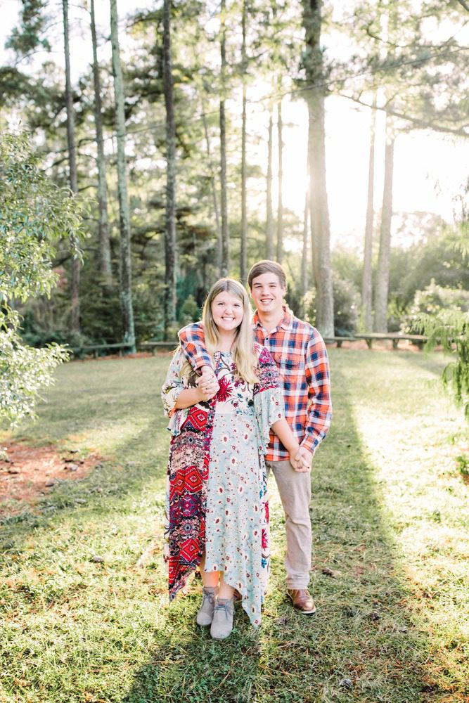 South Carolina Botanical Gardens engagement