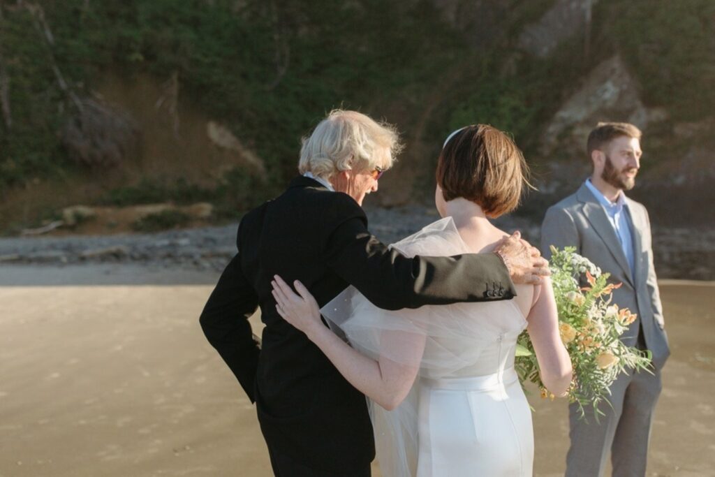 Arch Cape Elopement in Oregon