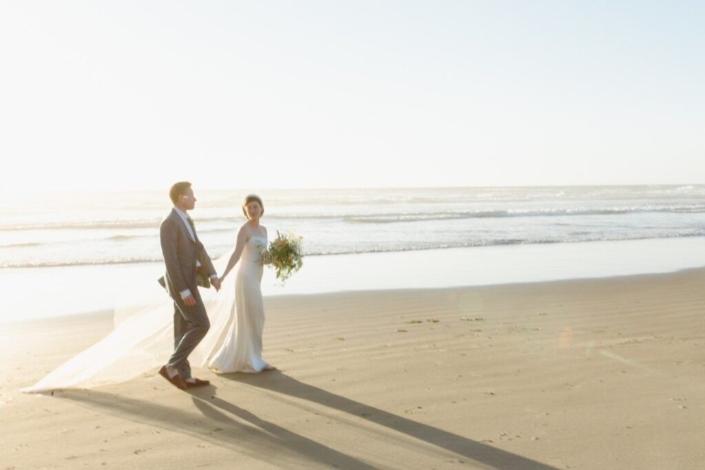 Arch Cape Elopement in Oregon