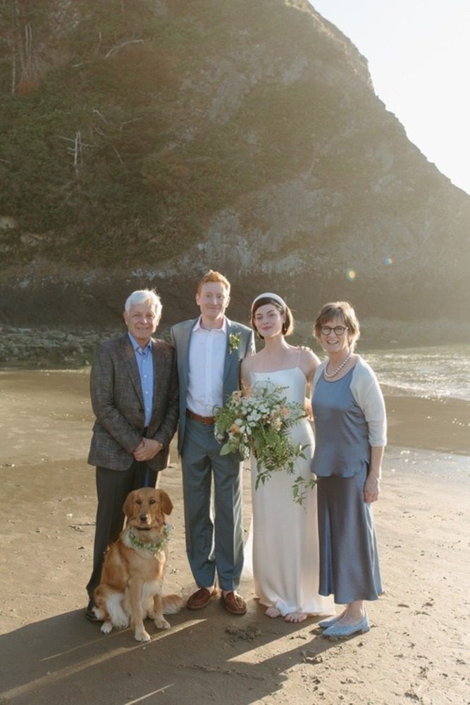 Arch Cape Elopement in Oregon