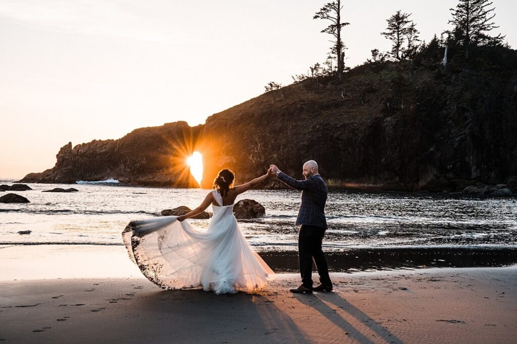 Elopement Second Beach