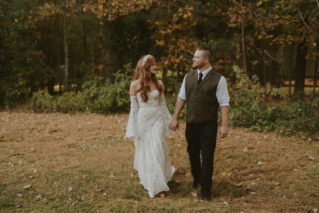 Fall Backyard Wedding