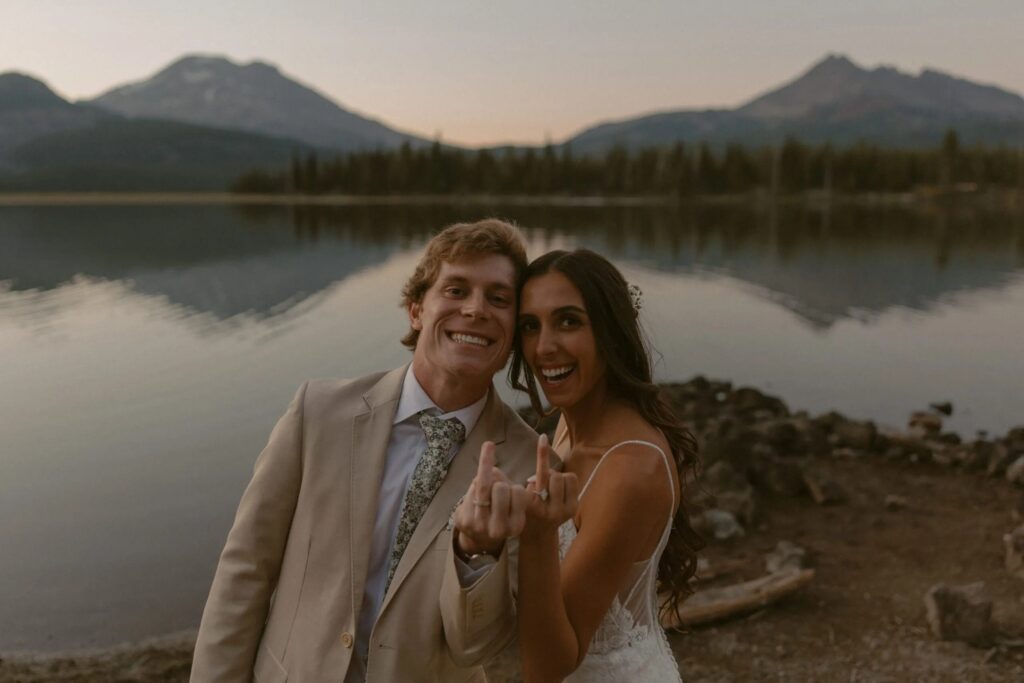 Micro Wedding at Sparks Lake