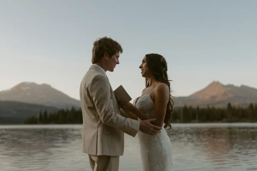 Micro Wedding at Sparks Lake