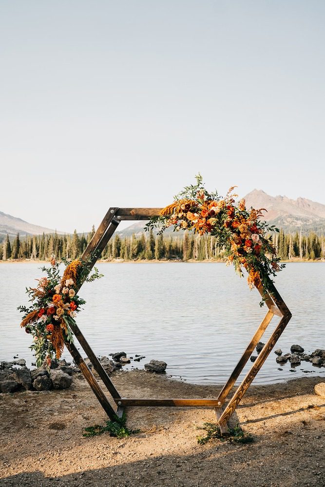 Mountain Inspired Micro Wedding at Sparks Lake