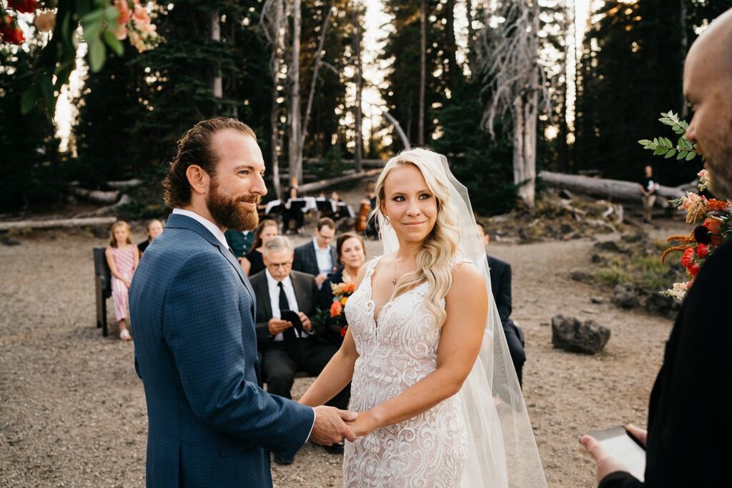 Mountain Inspired Micro Wedding at Sparks Lake