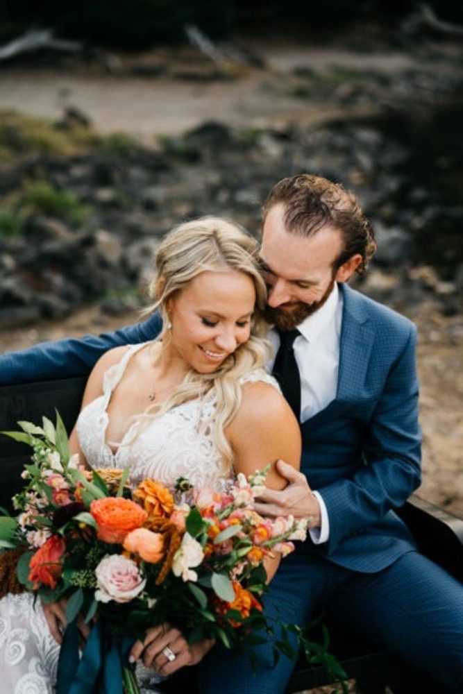 Mountain Inspired Micro Wedding at Sparks Lake